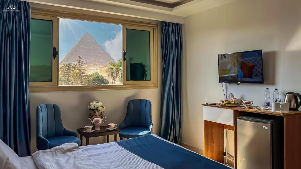 فندق Panorama View Pyramids Kafret el-Gabal المظهر الخارجي الصورة