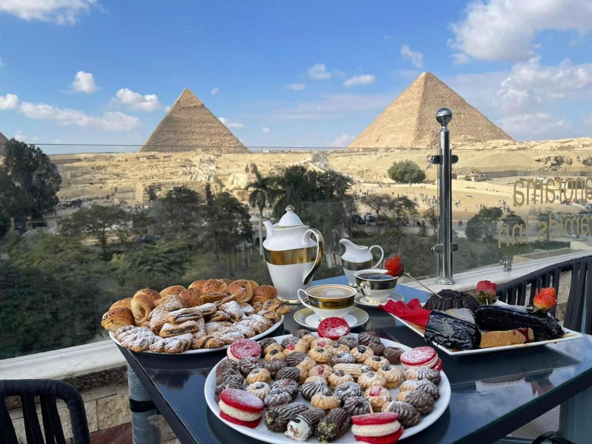 فندق Panorama View Pyramids Kafret el-Gabal المظهر الخارجي الصورة