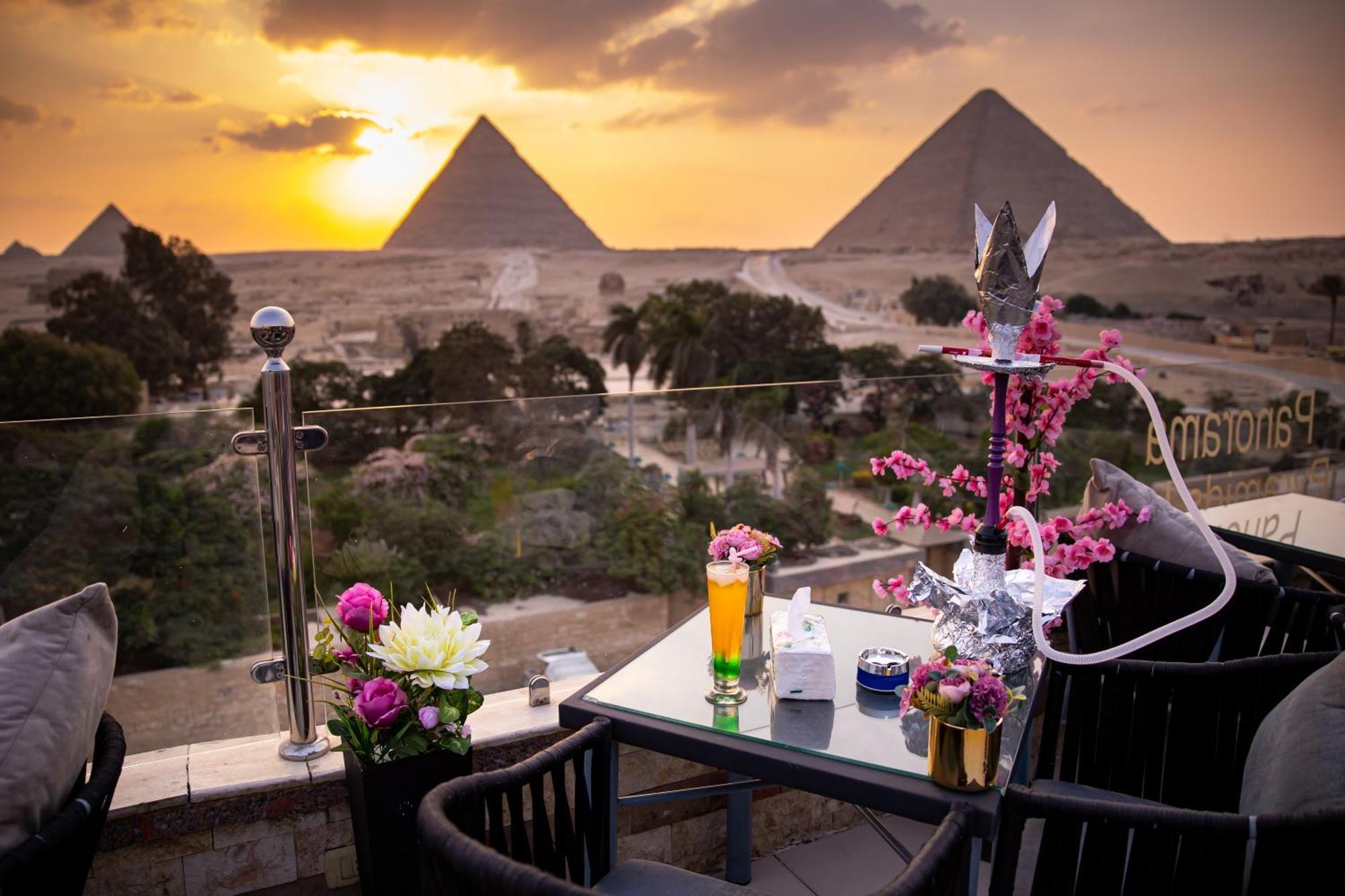 فندق Panorama View Pyramids Kafret el-Gabal المظهر الخارجي الصورة