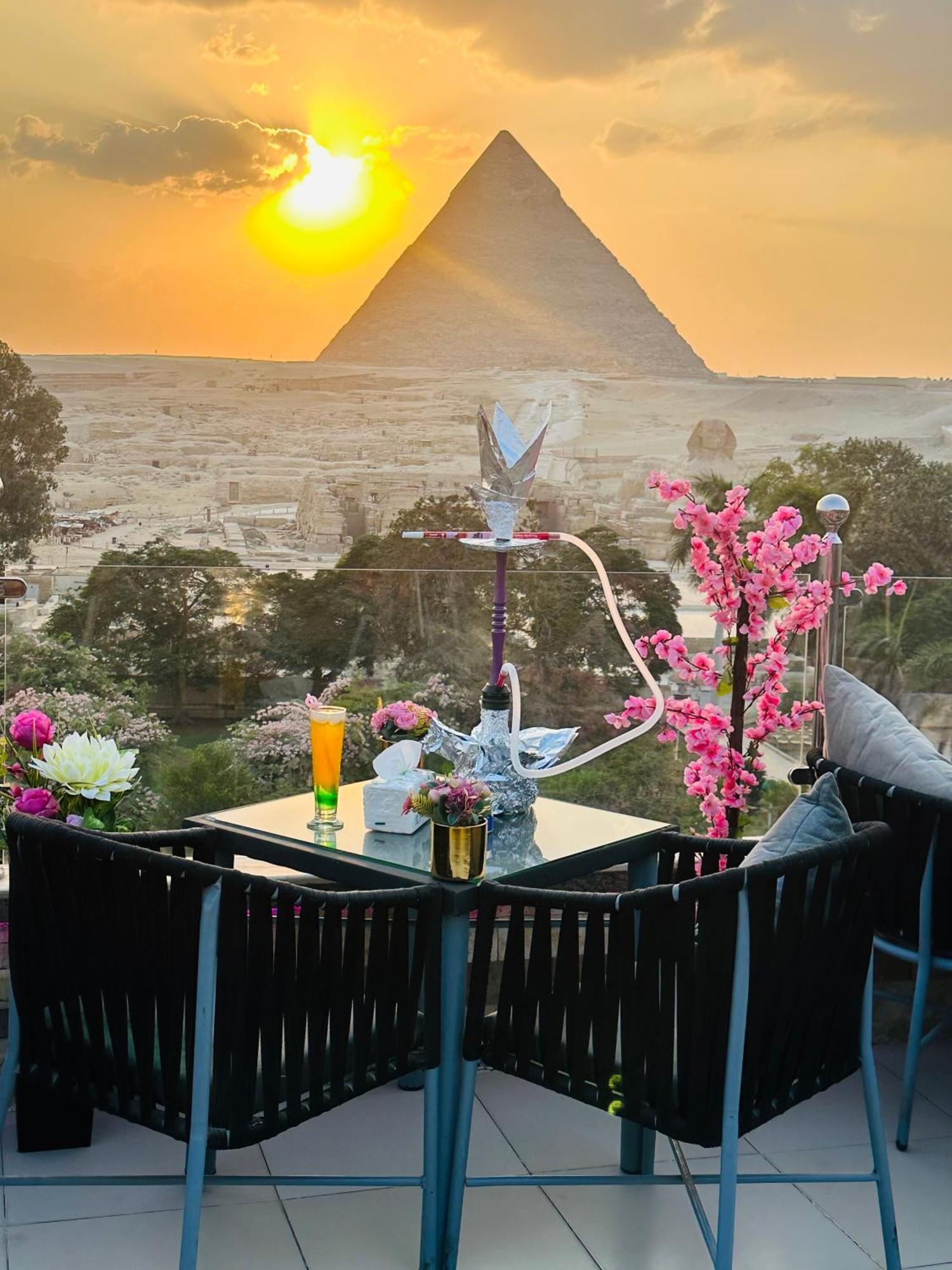 فندق Panorama View Pyramids Kafret el-Gabal المظهر الخارجي الصورة