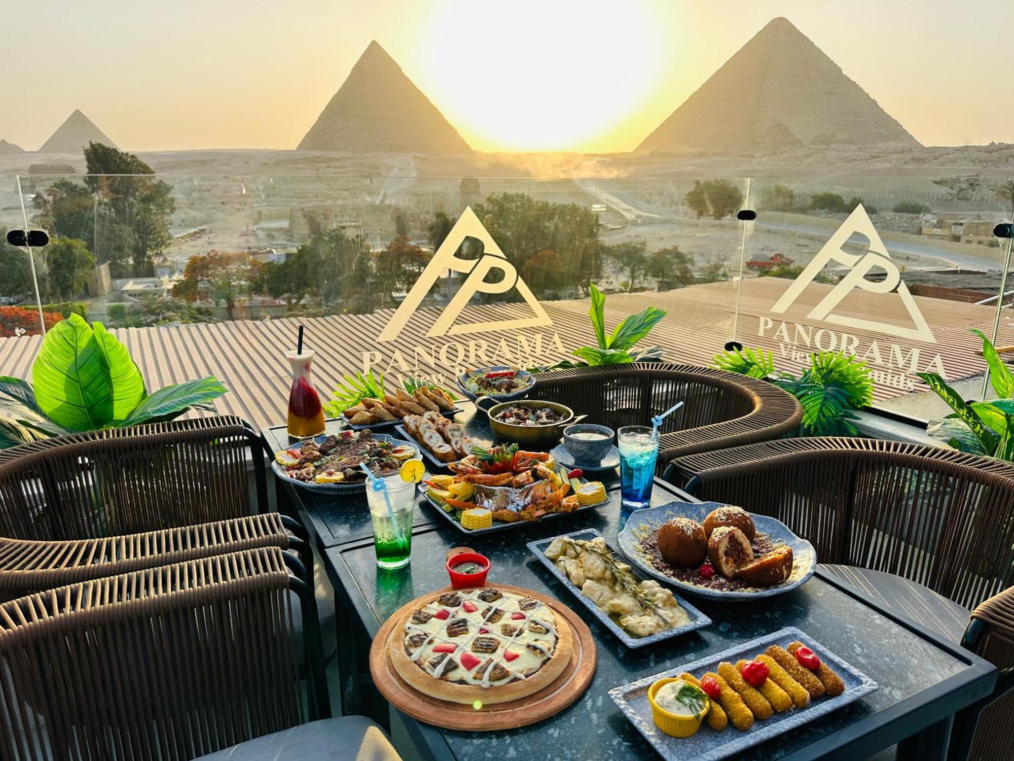 فندق Panorama View Pyramids Kafret el-Gabal المظهر الخارجي الصورة