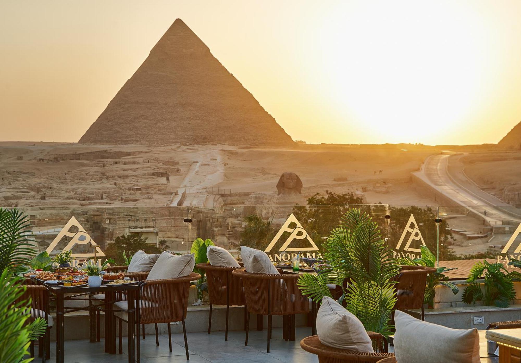 فندق Panorama View Pyramids Kafret el-Gabal المظهر الخارجي الصورة